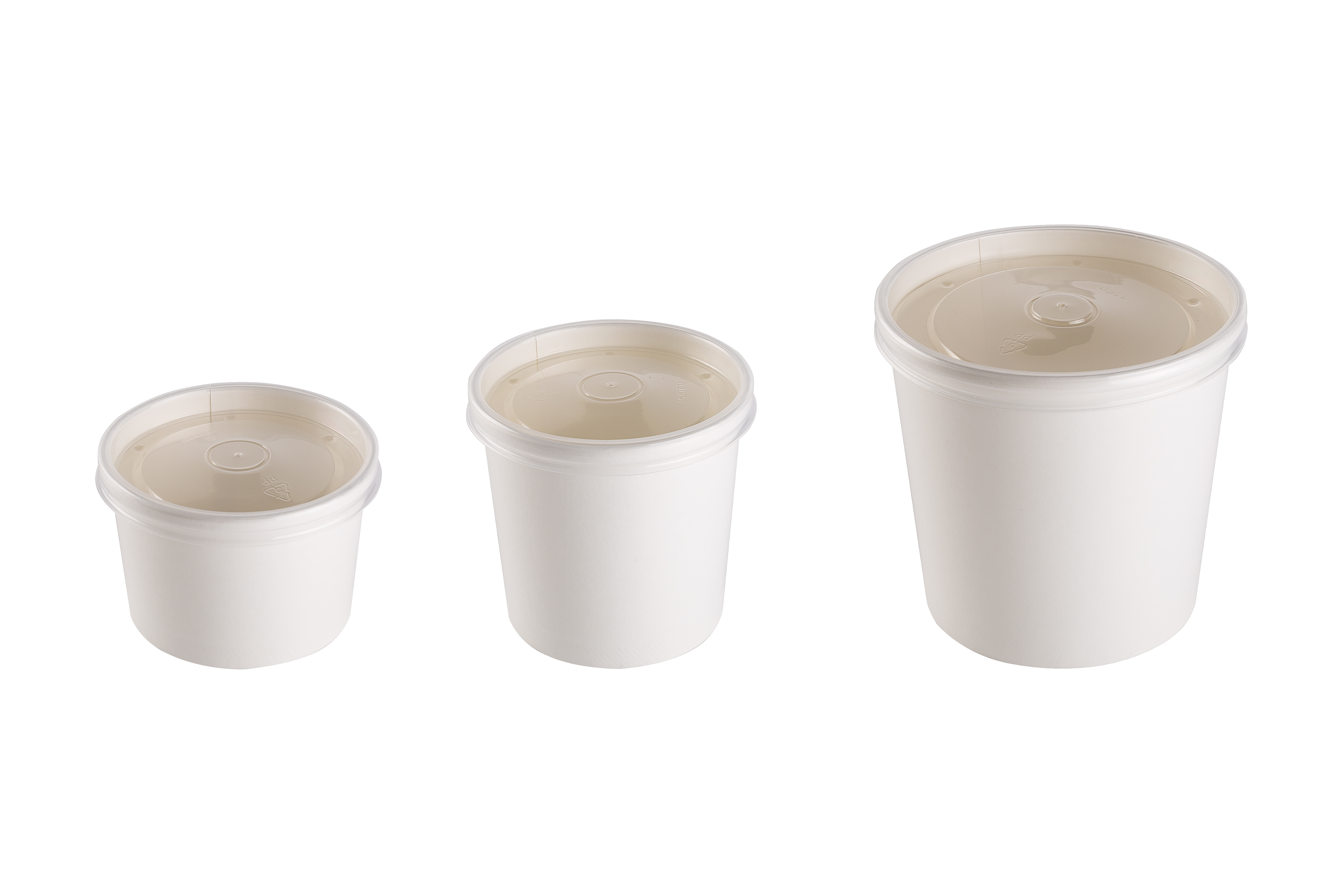 Soup containers OSQ SOUP 8W ECONOM 230 ml white