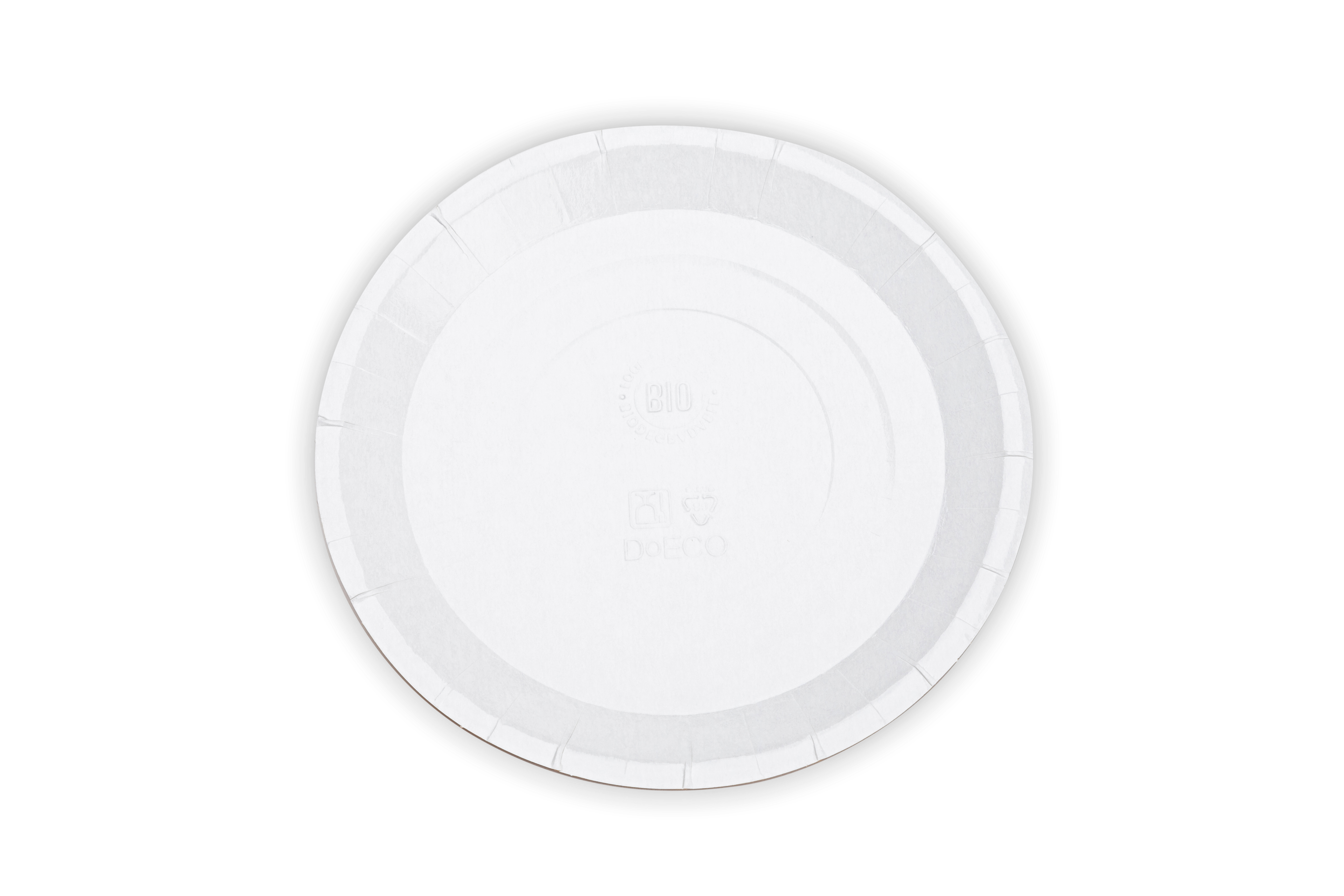 Packaging paper plates OSQ PLATE 230 BIO SET with biolamination