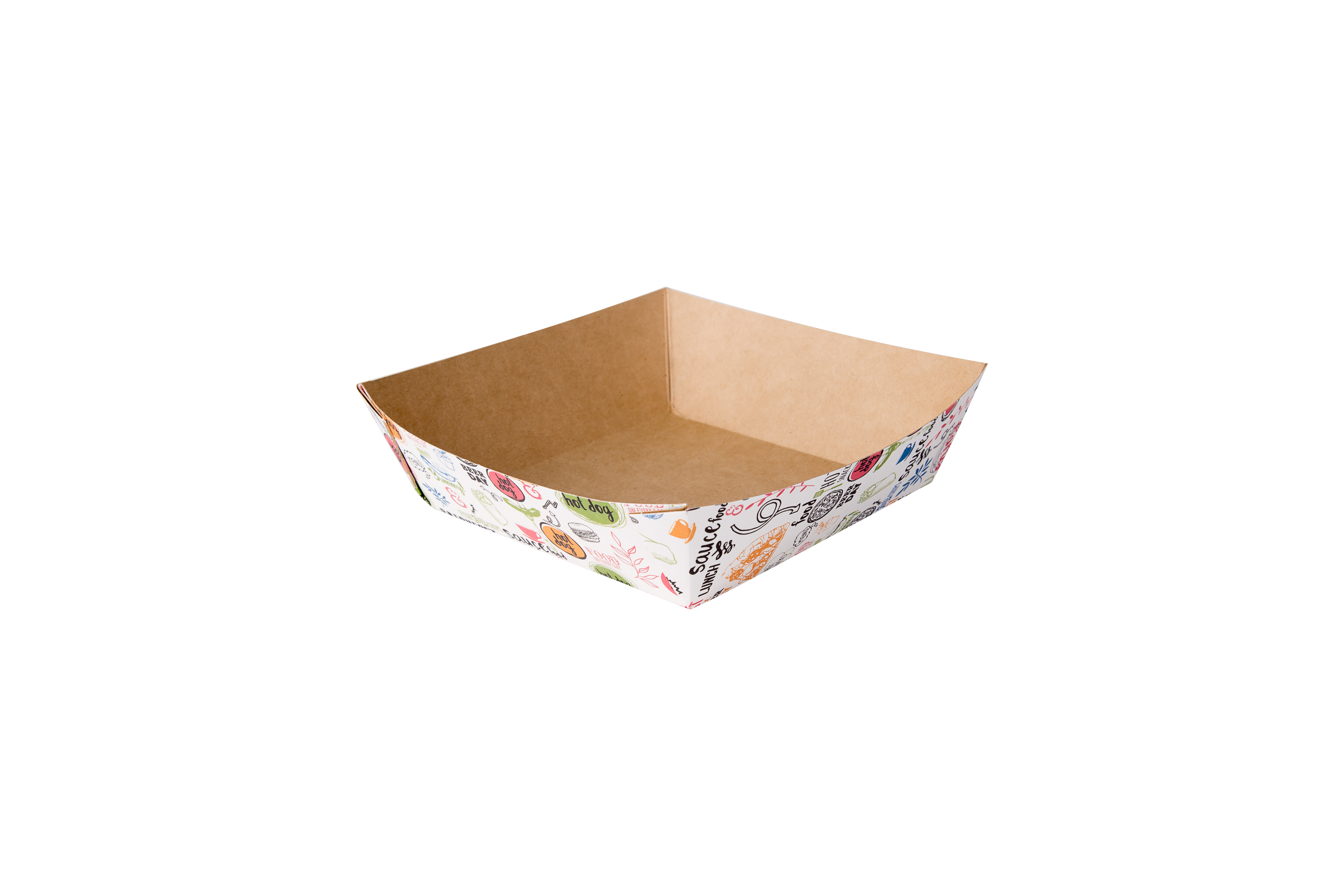 OSQ TRAY 550 Enjoy fast food trays