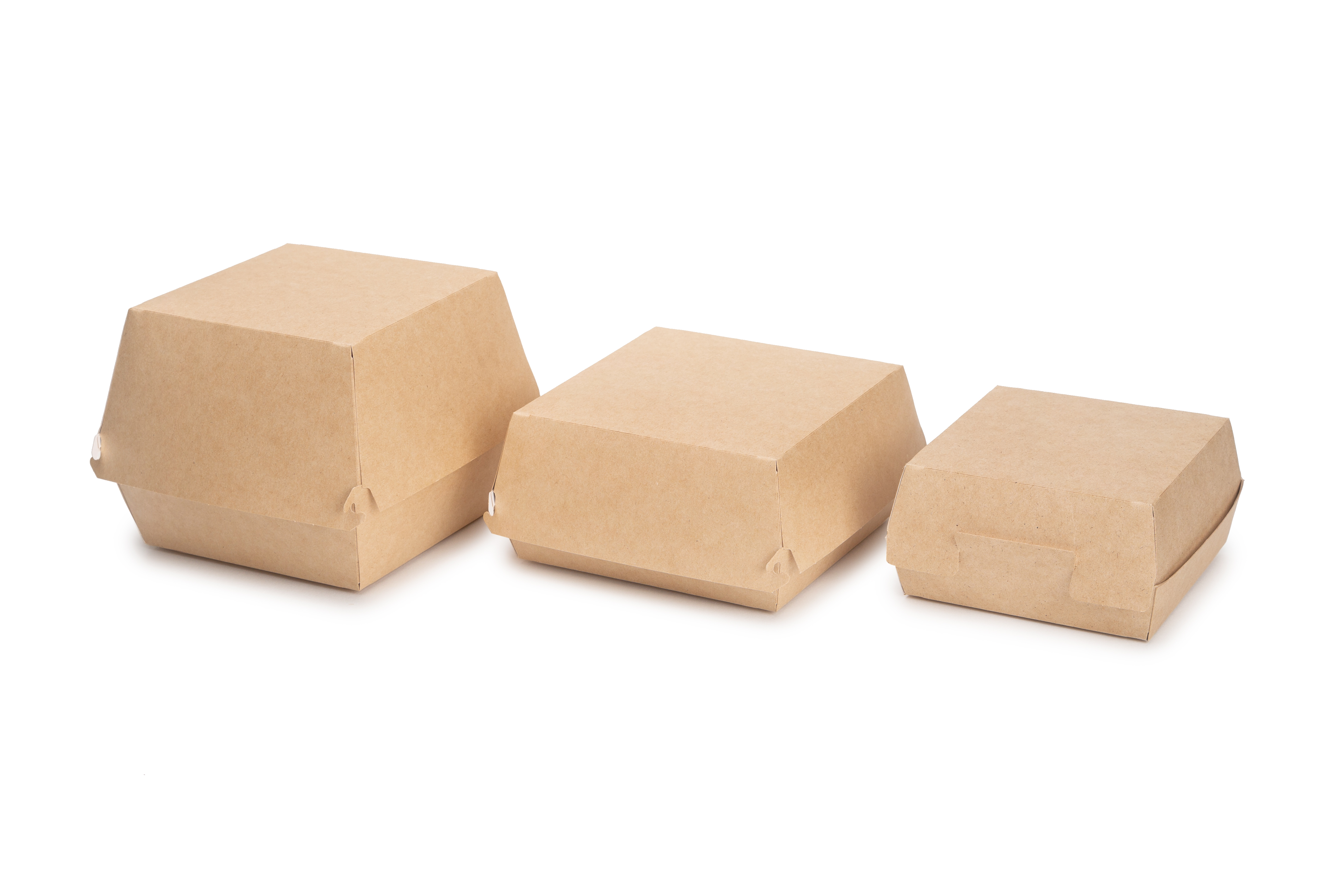 OSQ Burger L Pure Kraft packaging for burgers