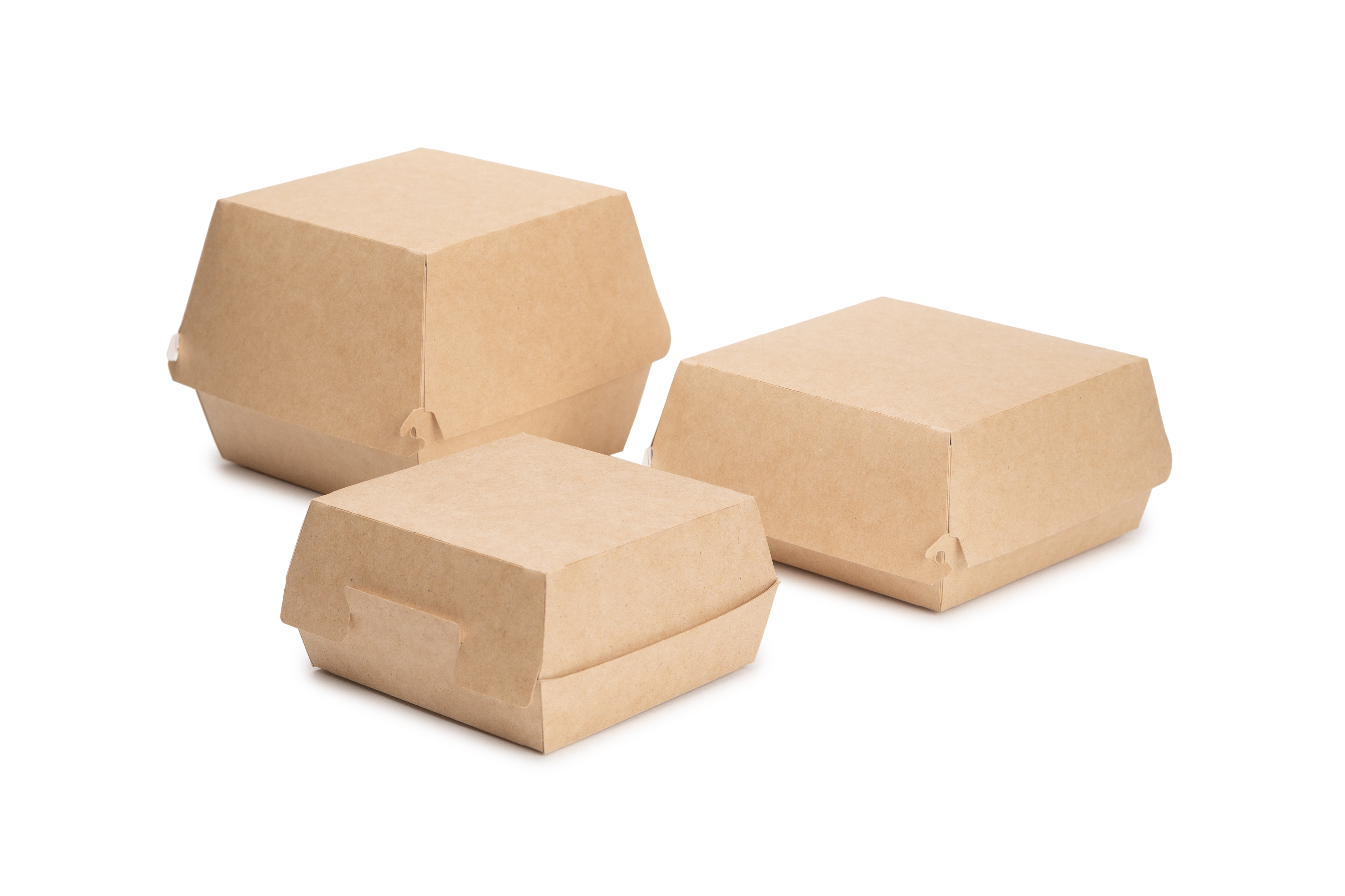 OSQ Burger M Pure Kraft packaging for burgers