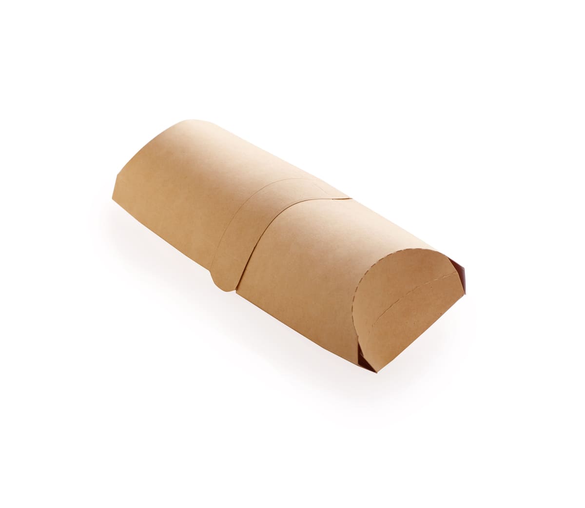 OSQ PILLOW envase TIPO ALMOHADA PURE KRAFT package for rolls y wraps
