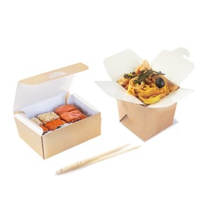 Emballage des sushis et des rouleaux